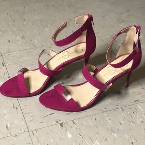Ankle Strap Heel Sandals- Brand New!!
